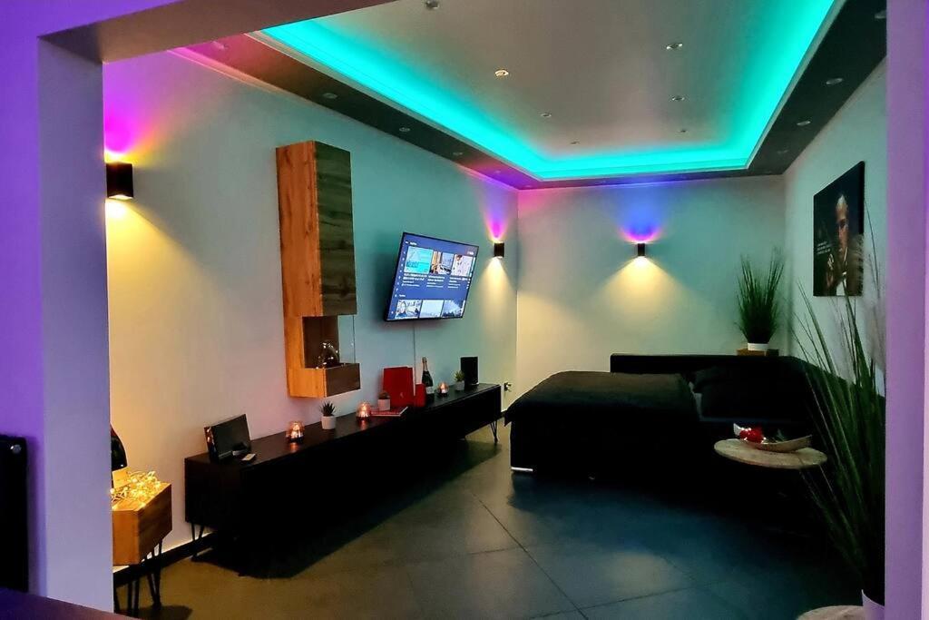 Ferienwohnung Luxus Loft Whirlpool Designer Kueche Bad Herdecke Exterior foto