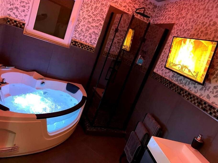 Ferienwohnung Luxus Loft Whirlpool Designer Kueche Bad Herdecke Exterior foto