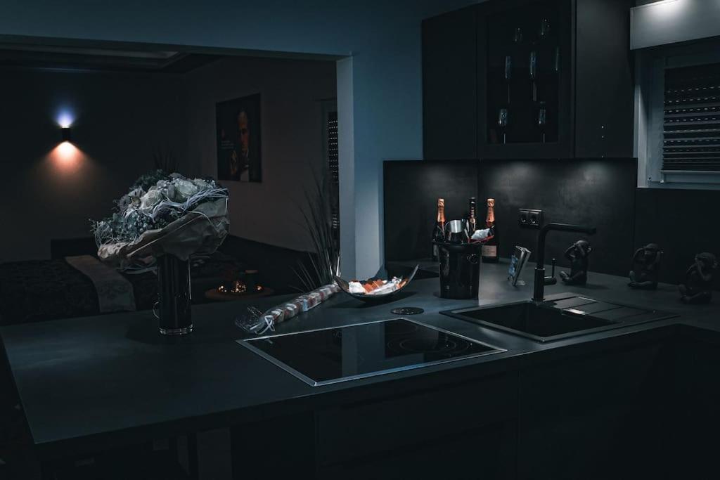 Ferienwohnung Luxus Loft Whirlpool Designer Kueche Bad Herdecke Exterior foto
