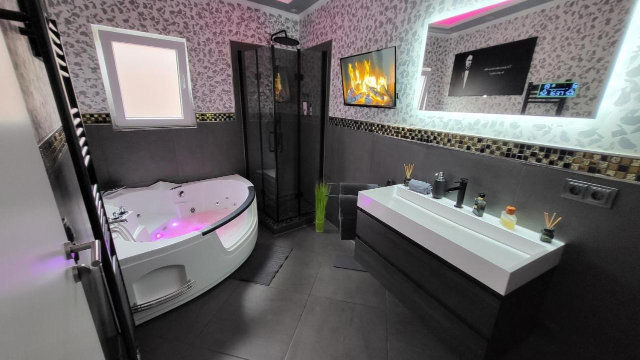 Ferienwohnung Luxus Loft Whirlpool Designer Kueche Bad Herdecke Exterior foto